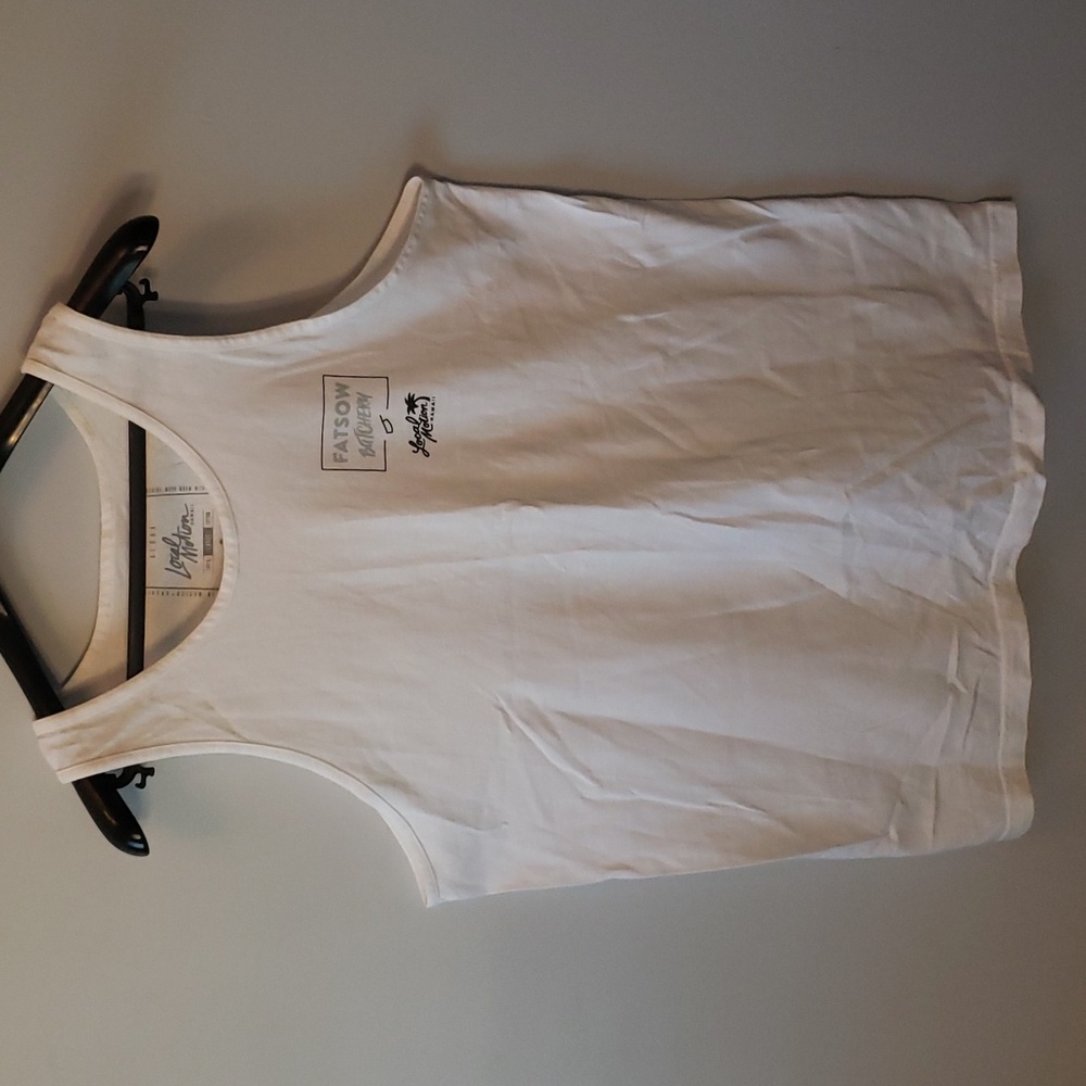 Men's tank top, white, large